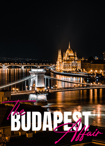 Movie Poster - Award Nominated - The Budapest Affair - Cherry Candle, Dave Candle, Talia Mint
